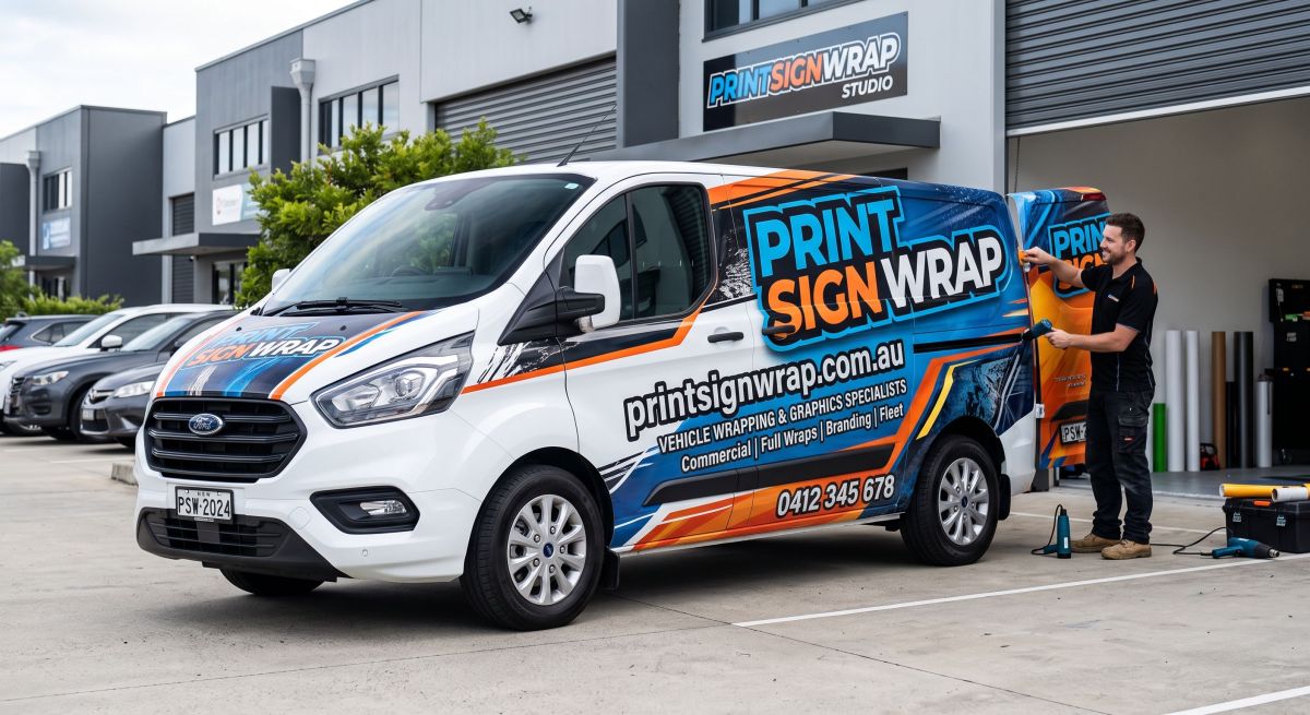 Commercial Van Wrap