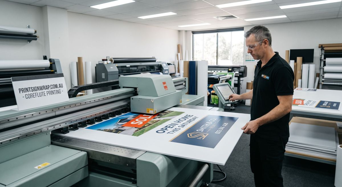 Corflute Printing