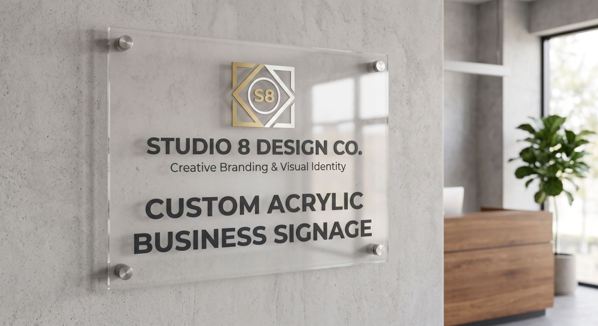 Acrylic Business Signage